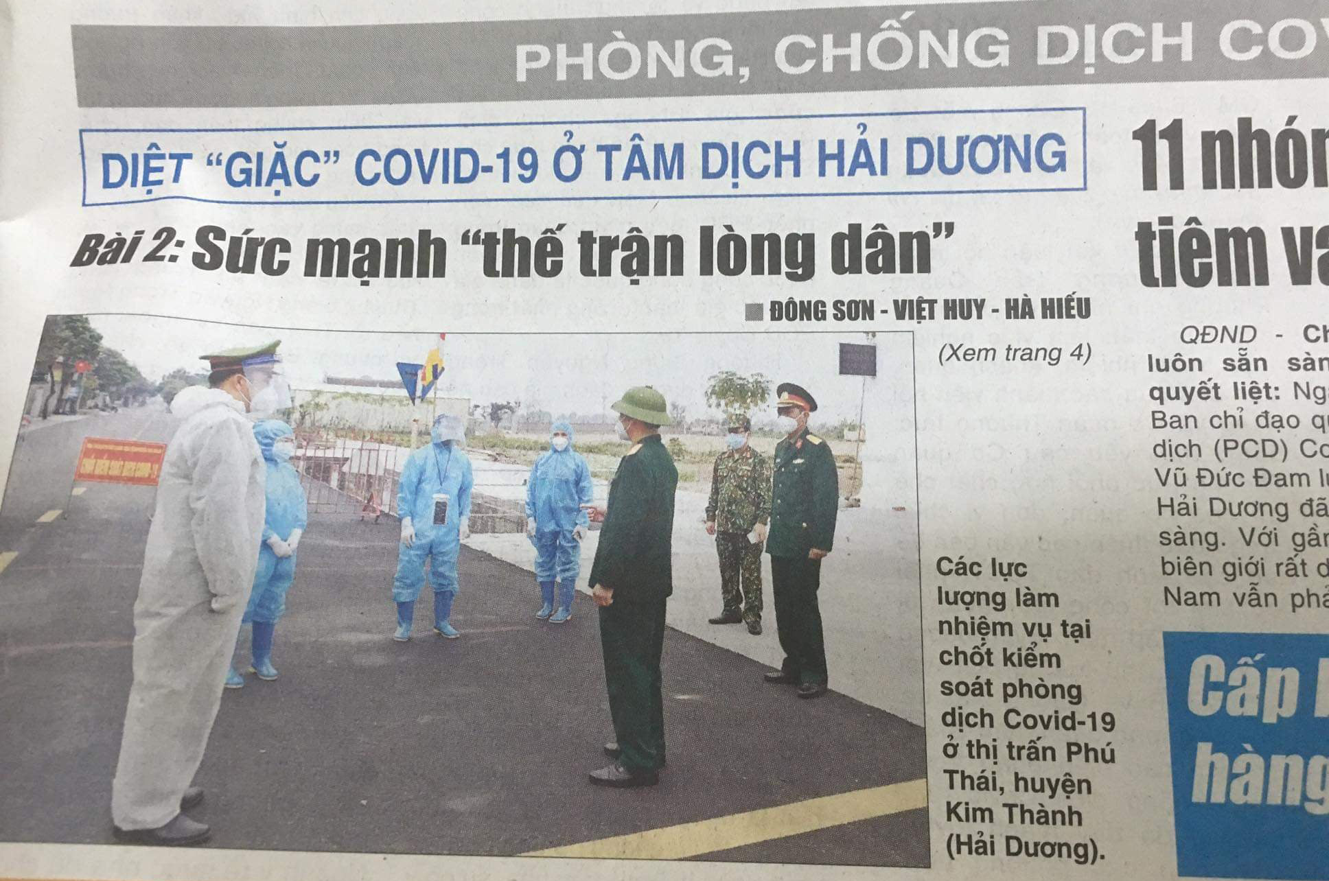 Khi nào hết dịch bố sẽ về!